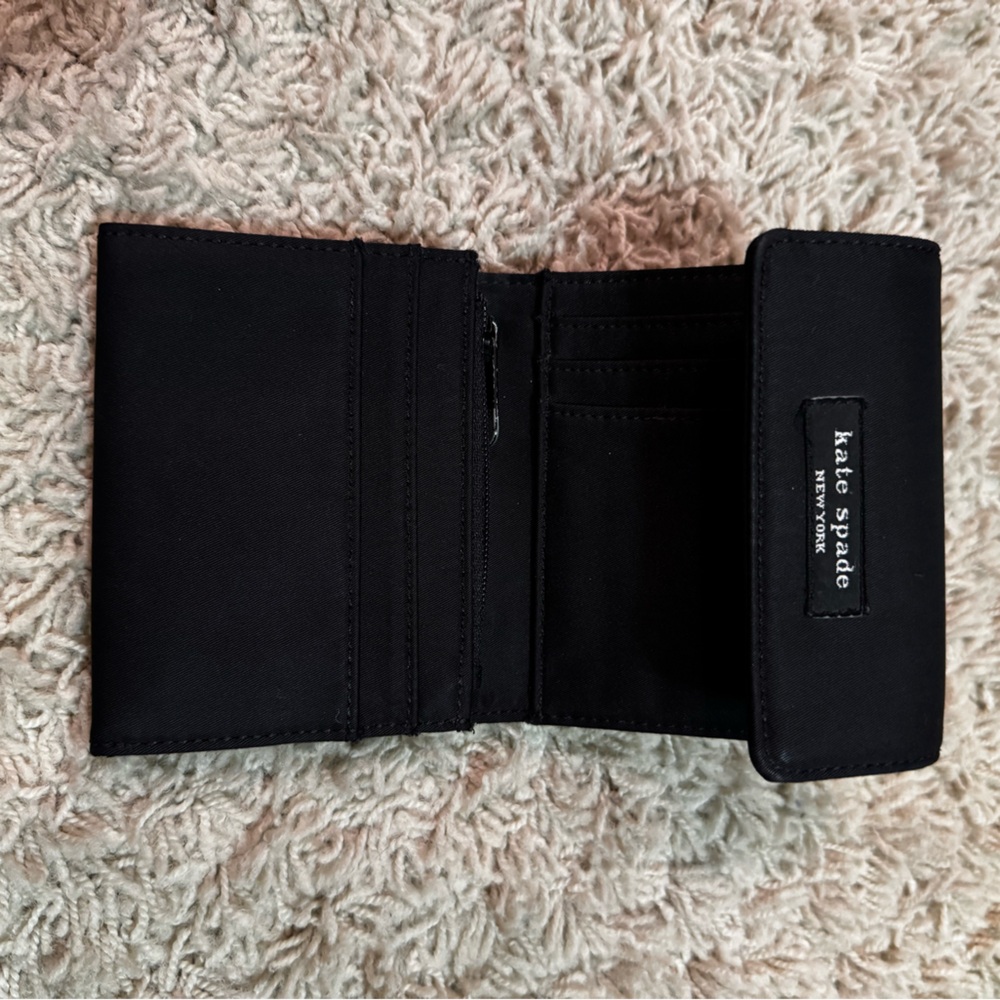 Kate Spade small black wallet